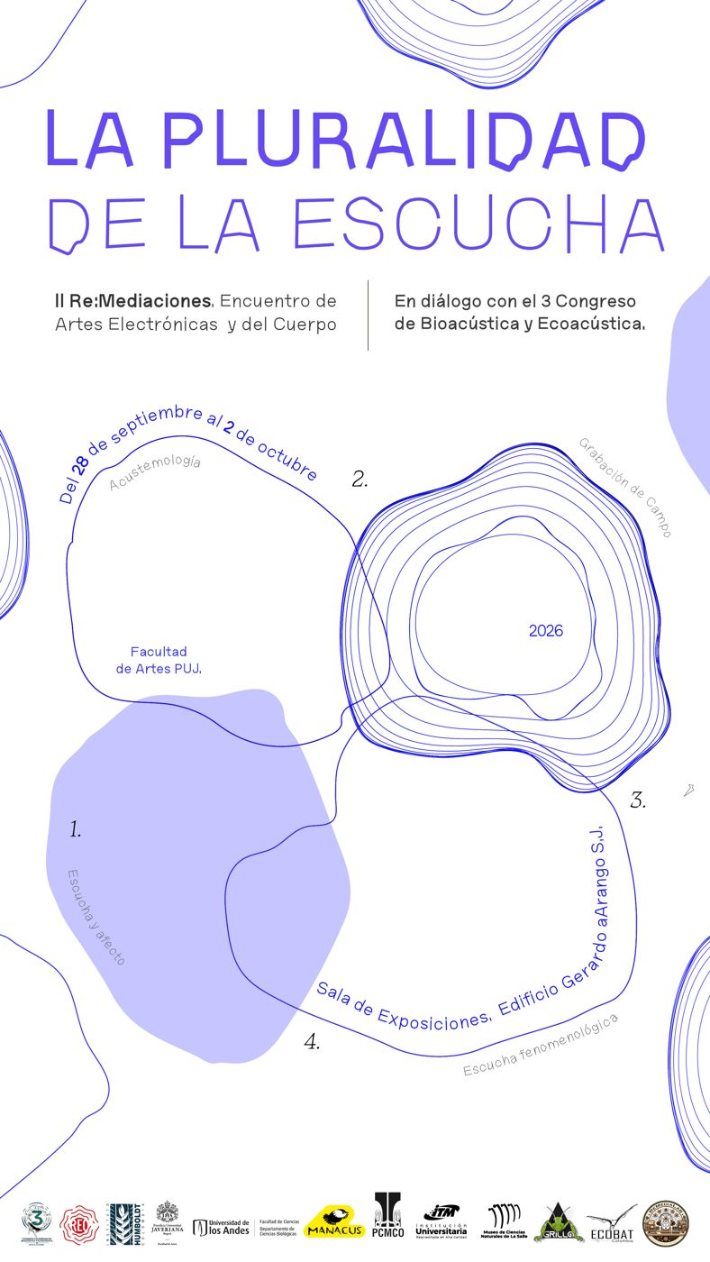 Afiche: La pluralidad de la escucha